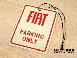 Air Fresheners - 2 pack - FIAT Parking Only 